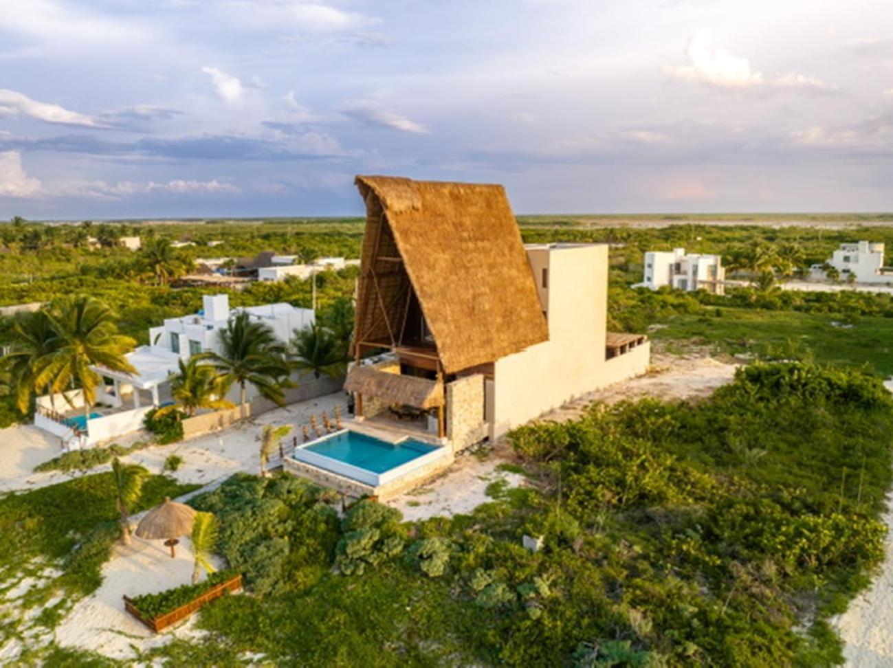 Residencia Las Olas En San Benito Lujo En Todo Su Esplendor. Progreso  Buitenkant foto